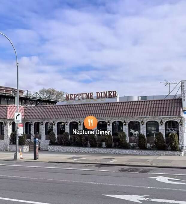 Historic Neptune Diner landmark in Astoria Queens NY