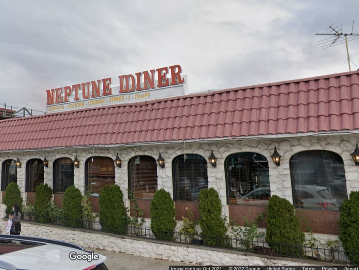 Historic Neptune Diner landmark in Astoria Queens NY